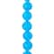 12 Pack: Aqua Glass Round Beads, 14mm by Bead Landing™